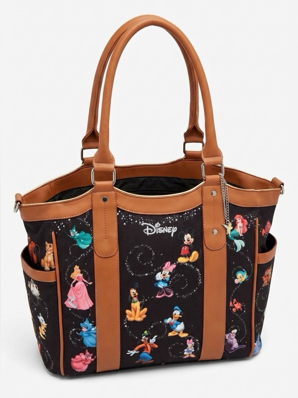 Disney Black and Brown Women's Tote Bag